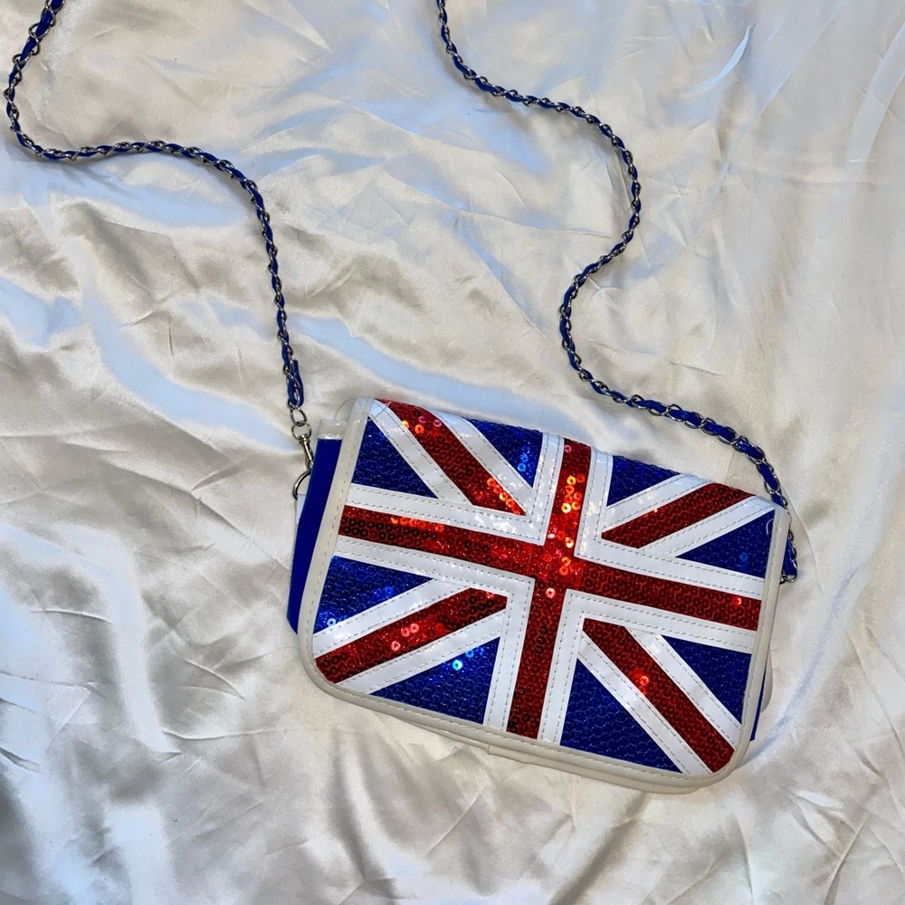 British flag crossbody bag